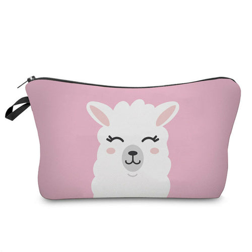 Llama Alpaca Cosmetic Bag - Tonight Makeup Store