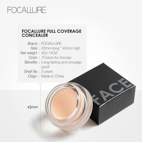 FOCALLURE Concealer Focallure 5 In 1 Multi Uses Concealer - Tonight Makeup