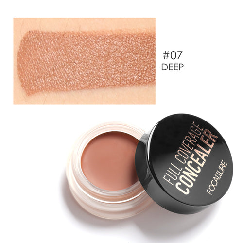 FOCALLURE Full Coverage Concealer Foundation Cream Ultra long lasting - Tonight Makeup Store