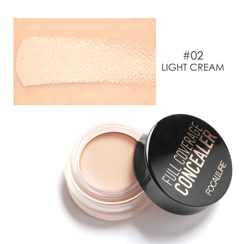 FOCALLURE Full Coverage Concealer Foundation Cream Ultra long lasting - Tonight Makeup Store