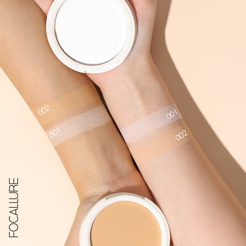 Focallure Oil-control Matte Natural Pressed Powder - Tonight Makeup Store