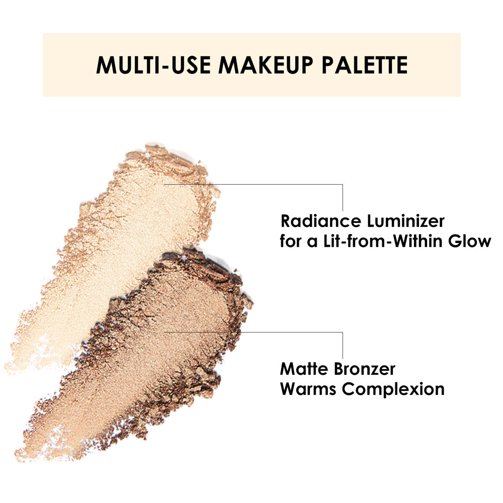 FOCALLURE Shimmer Bronzer and Highlighters Powder Makeup Concealer - Tonight makeup Store