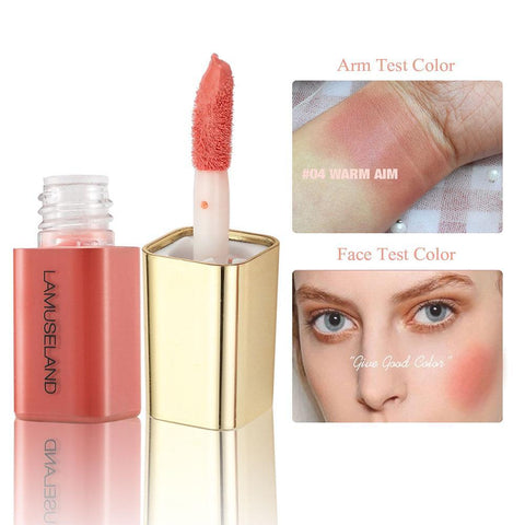 Liquid Blush Face Mineral Cheek Blusher Lightweight breathable - Tonight Makeup Store