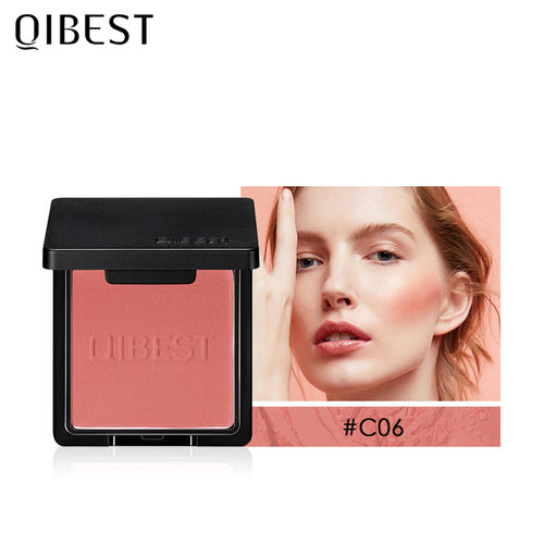 Qibest Blush Peach Pallete 8 Colors Face Mineral - Tonight Makeup