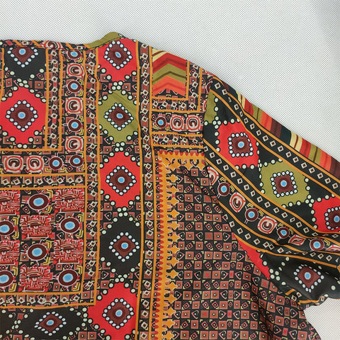 multicolor arab style top - Tonight Beauty Store