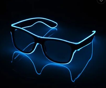 EL Wire Gogals LED Flashing Party Glasses