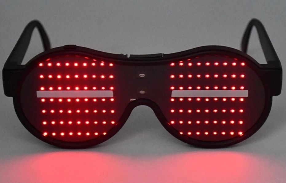 Rechargeable Light up Glasses Fun and Unique DIY Party Glasses LED Rave Glasses